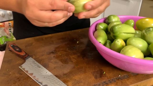 УЛЕТАЮТ на Столе Первыми!!! Хрустящие Зеленые ПОМИДОРЫ. ENG SUB смотреть онлайн