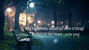 SEVARA NAZARKHAN - Bu oqshom (Uzb Eng lyrics)