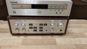 Onkyo d-77FX + luxman l-58a + Marantz sa7001