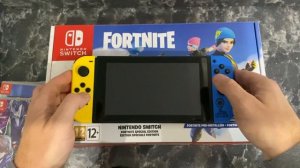 КУПИЛ НИНТЕНДО СВИТЧ. Первое включение и первые проблемы. Nintendo Switch Fortnite Wildcat Bundle