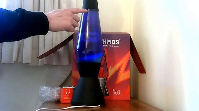 Mathmos Astro Black Violet Turquoise Lava Lamp Review Unboxing