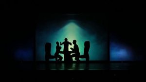 Номер театра теней Teulis - jazz