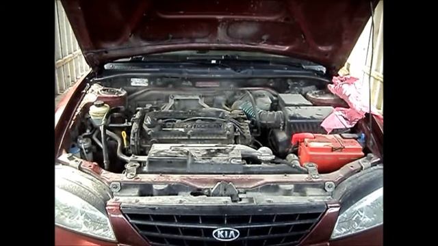 Замена масла, свечей, фильтров KIA Spectra смотреть онлайн