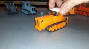 г.Плавск. Обзор моделей 1/43 Трактора т54 т74 дт75 дт175волгарь