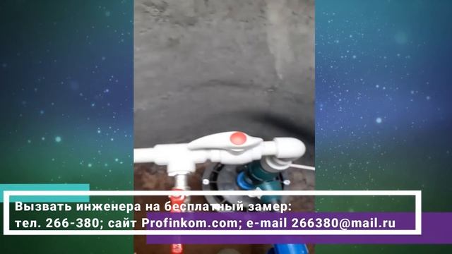 Установка насоса для скважины, реле давления, гидроаккумулятора, фильтров смотреть онлайн