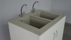 Мойка лабораторная полипропиленовая М-120