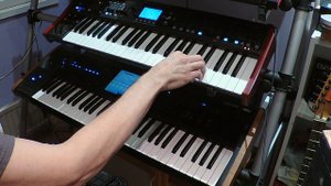 Korg Kronos & Behringer Deepmind 12 ambient song Tangerine Voices 26.10.2020
