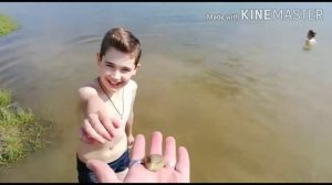 Как я купался на речке
