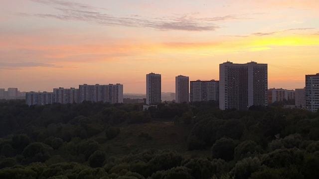 Наше Тушино #Москва #Тушино #закат #summertime  #sunset #Moscow #doberman