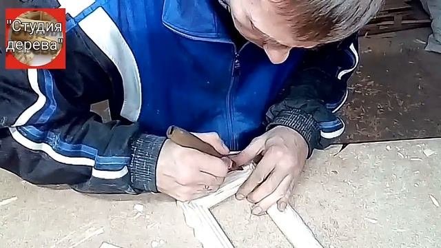 Режу фоторамку. Весь процесс. Резьба по дереву для начинающих.