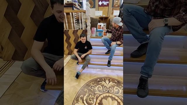 120 часов работы паркетчиков. Готовый результат