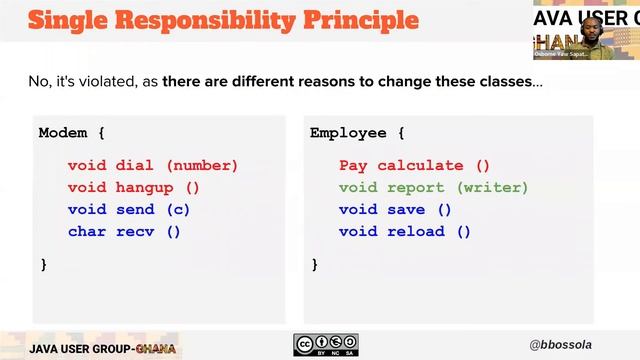 Understanding Software design with SOLID principles - Java User Group Ghana смотреть онлайн