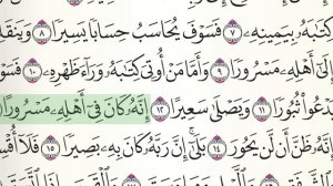 84  Al-Inshiqaq || Аль-Иншикак || الانشقاق (Mishary Rashid Al Afasy)