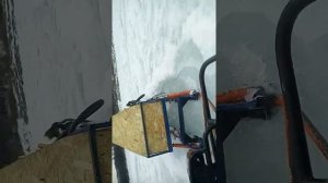 Самодельные сани на амортизаторах
