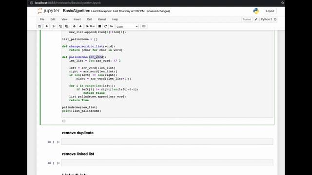 Python & Jupyter Notebook -Belajar Algoritma Pemula Dengan #MockInterview