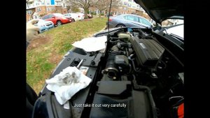 2017 HONDA CR-V: Замена Фильтра Двигателя, Салонного Фильтра / Engine &Cabin Filter Change, Coolant