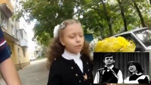 Наташка первоклашка.