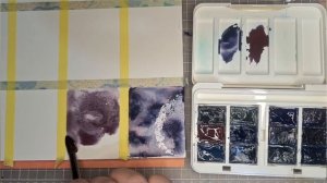 NEW White Nights Granulating Watercolors Unboxing,  First Impressions, and Swatches