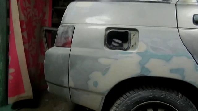 Как шпатлевать авто в гараже с минимум инструмента быстро, просто и качественно. часть 2.2 смотреть онлайн