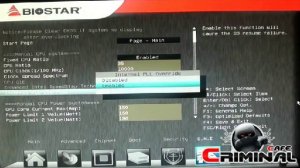 Biostar TZ77XE4 Setup UEFI Bios