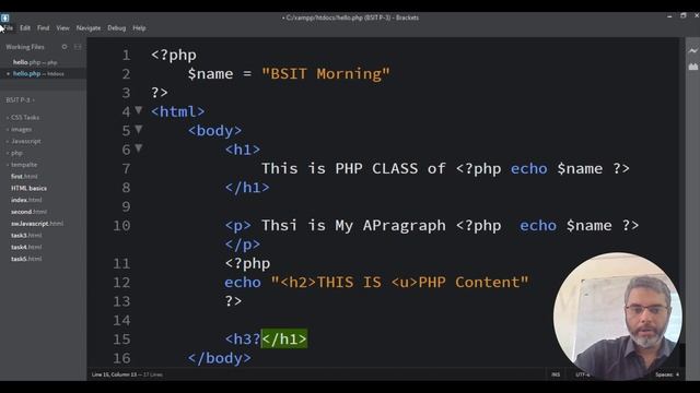 Learn Fundamentals of PHP for Beginners | create a website like a professional software Engineer