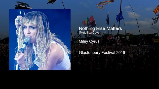 Miley Cyrus - Nothing Else Matters (Metallica Cover) Live