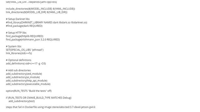 CMAKE error when trying to build project inside of a docker container: cant find... (1 answer) смотреть онлайн