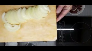 Говяжье Сердце Жаренное с Луком Простой Рецепт