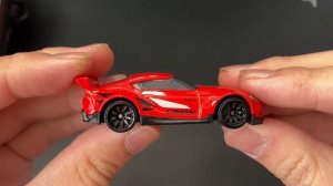 Hot Wheels ‘20 Toyota GR Supra (red) unboxing. #HotWheels #ToyotaSupra #Greddy.