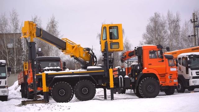 Бурильно-крановая установка TECSIL D700 на базе КамАЗ 43118 смотреть онлайн