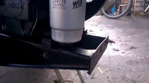 Установка фильтра тонкой очистки топлива на мотоблок+краткий обзор погрузчика MANITOU :)))