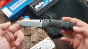 Нож Benchmade 585 Mini Barrage. Обзор.
