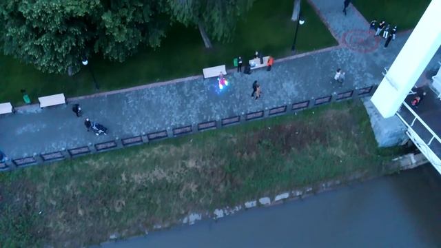 Харьков, Аэросьемка Горбатый мост, стрелка смотреть онлайн