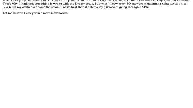 DevOps & SysAdmins: Can't access port 80 (nginx) exposed through Docker, other ports work смотреть онлайн