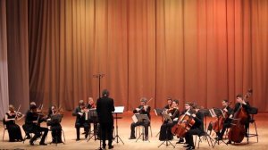 В.А.Моцарт. Адажио и фуга до минор.  Оркестр под руководством Алексея Уткина