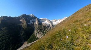 Ледник Тана. Таймазинский центральный водопад. Горная Дигория