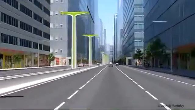 Городской транспорт Skyway Транспорт будущего смотреть онлайн