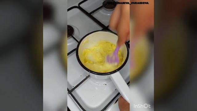 Миндальный пирог. Пирог с заварным кремом.Рецепт.Қайнатпалы крем.Казакша рецепт.