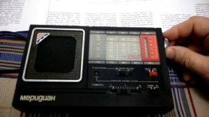 Радиоприемник  Меридиан  РП 248 после наладки.