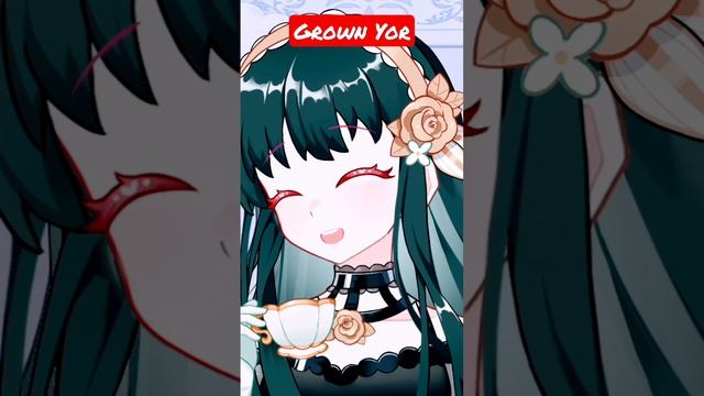 Child Yor Vs Grown Yor♥️ смотреть онлайн