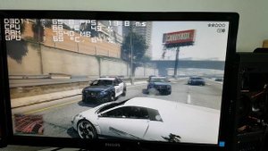 Teste RX 570 GV-RX570GAMING-4GD Gigabyte em Games BF1 GTA V Shadow of Mordor e CS Go