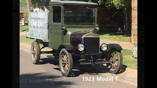 Ford Model T A & B 1908 - 1934 - Timeline Compairson смотреть онлайн