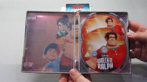 РАЛЬФ - WRECK-IT-RALPH - STEELBOOK - LENTI - DISNEY - 2012 - Английский стилбук с лентикуляром