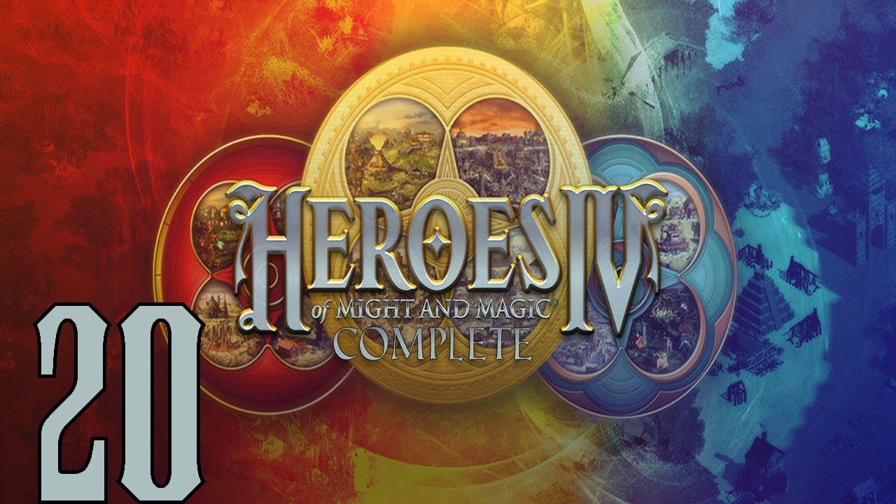Прохождение Heroes of Might and Magic 4 Complete Серия 20 "Кладбище чёрных драконов" смотреть онлайн