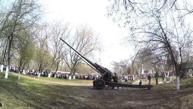 Залп орудий Мотовилиха Пермь 09.05.2017