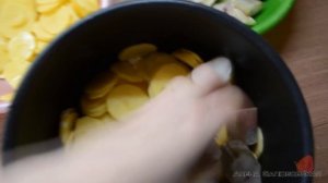 Рецепт "Рыба по-русски" в мультиварке Moulinex CE4000.