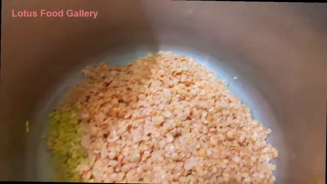 Moong Masoor Dal Recipe!Restaurant Style Moong masoor Dal (COOK WITH Lotus Food Gallery)