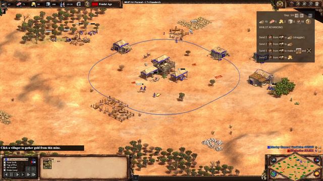 INSANE New Malians Archer Rush AOE2 Build Order - 2 ranges, No deer смотреть онлайн
