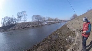 Отчёт о рыбалке на Беловском водохранилище 2 апреля