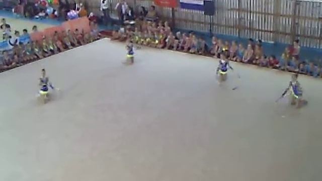 Групповое упражнение Обручи 2 разряд смотреть онлайн